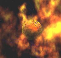 An Artist's Rendering of a Magnetar